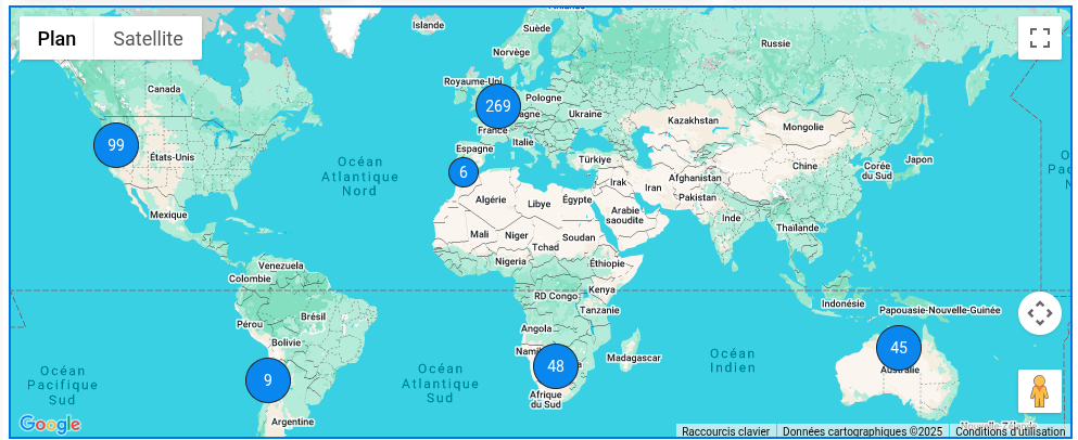 Votre cave sur carte interactive Ceci est une capture d'écran, cliquer pour voir l'écran suivant.